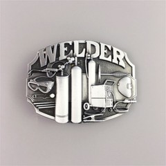 Vintage Welder Trades Tradesman Belt Buckle Gurtelschnalle also Stock in US