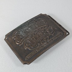 Vintage Falstaff Beer Bronze Belt Buckle Because We&rsquo;re All In This Together
