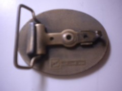 Vintage Brass Belt Buckle VRA Valley Horse Association Horse Racing