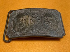 Tiffany & Co London Vintage Belt Buckle Wells Fargo & Co Wells & Fargo Founders