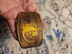 VTG Cilco Gas Operations Springfield Centurions Company Belt Buckle Lincoln