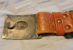1900&rsquo;s Odd Fellows Belt Buckle Antique Eye of Providence Art Vintage USA JAPAN