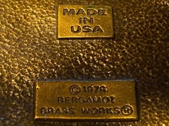 Bergamot Brass Works Belt Buckle GREAT NORTHWEST Rocky Mountains/Columbia River