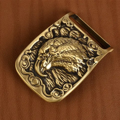 1Pc 39/40Mm Stainless Steel Pure Brass Belt Buckles for Men&rsquo;S 37-38Mm Strap DIY
