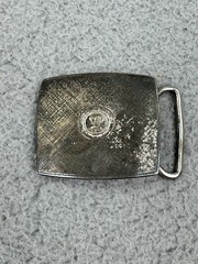 Vintage Westinghouse Belt Buckle 20 Yrs Employee Service Award Sterling Silver