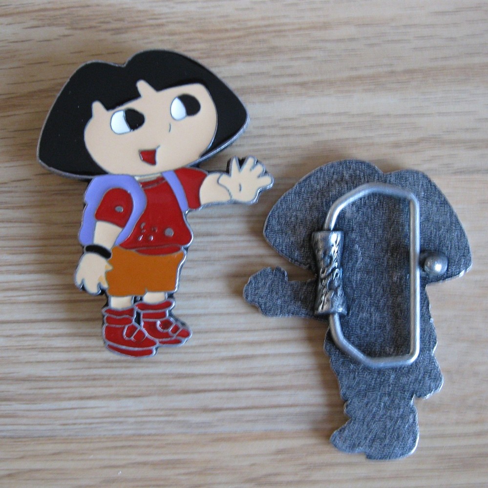 Dora cartoon belt buckle