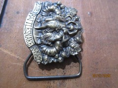 Vintage 1974 Rare Hard-to Find Rosie&rsquo;s Rattlesnake Remedy – Bergamot Belt Buckle