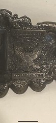 Train Engine Locomotive Brass Belt Buckle Great American Vintage 1980 USA Made