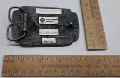 FIRST BANK – HAVRE, MONTANA – #d – belt BUCKLE – listing #7265