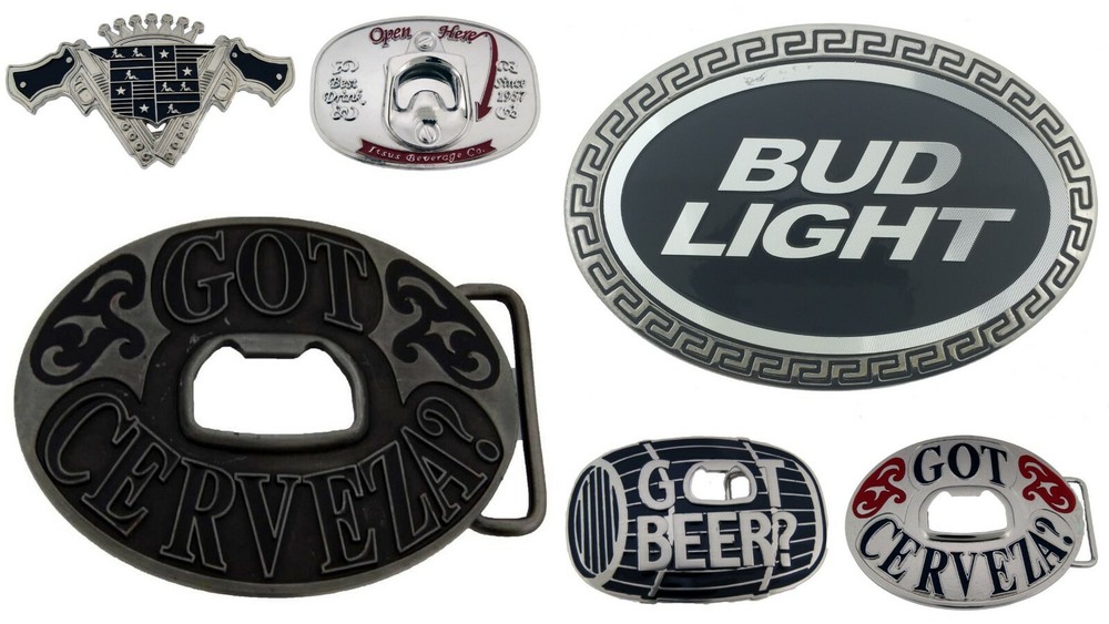 12 pieces Vintage bottle opener Rodeo Men Metal western Bikers Trucker Rodeo