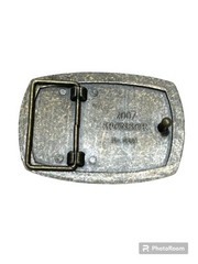 The American Veterans Disabled For Life Memorial Belt Buckle 2007 Sponsor #0369