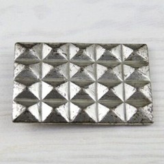 Belt Buckle Grey Geometry Interchangeable Buckle GS5260