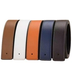 LUXURY 38mm Replacement Belt Genuine Leather Mens Reversible Strap For H Buckle✨