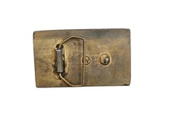 Vintage Colt Revolvers Belt Buckle The World’s Right Arm Brass Tone Western Rare