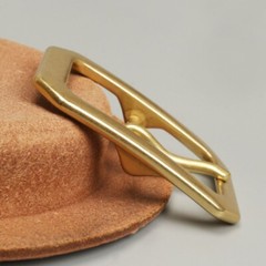 Solid Brass Belt Buckles Tongue Pin Belt Buckle Fits For 1.5 INCHES Belt Gift