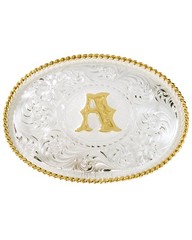 Montana Silversmiths Initial "A" Belt Buckle – 700A