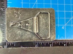 Hail to the Unknown Statement Novelty Vintage Rectangular Belt Buckle