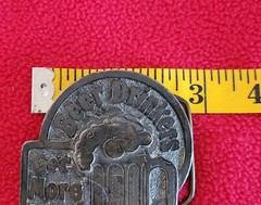 Beer Drinkers Get More Head Belt Buckle Vintage 1980 Great American Buckle Co