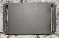 GRIP6 BELT BUCKLE – FLAT GUNMETAL SILVER – 1.5 INCH WIDE – USED