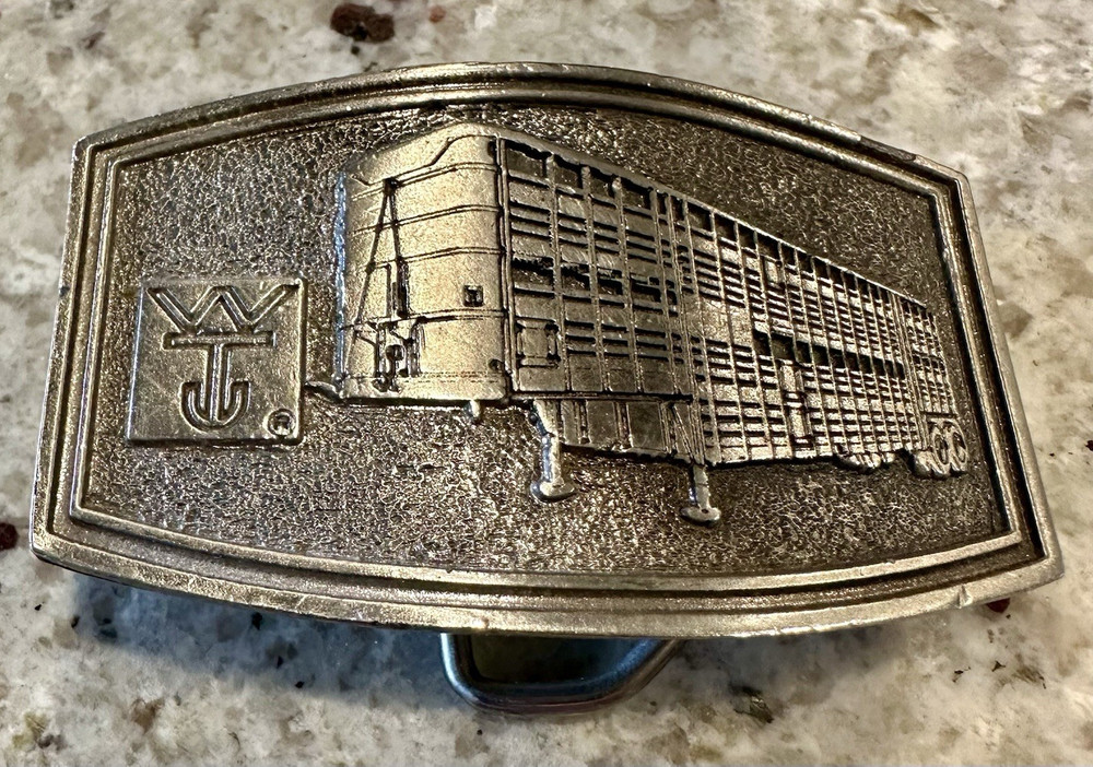 Wilson Trailer Co, Lewis Buckles, ADCL-800 Classic Silver Metal Clip Belt Buckle