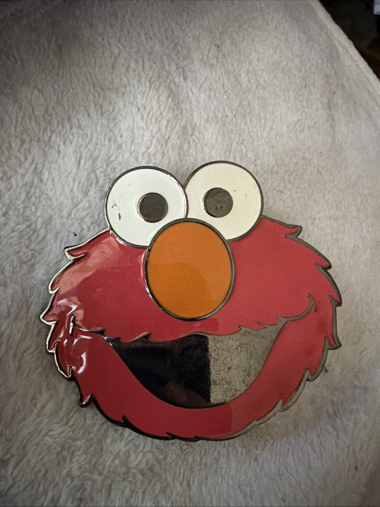 Official Licensed “Sesame Street Elmo” Face 2” Belt Buckle