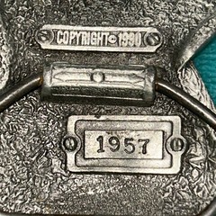 Belt Buckle – The Great American Buckle Co 1990 Dice