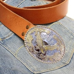 Eagle Belt Buckle Western Rodeo Fashion Cowboy and Cowgirl Hebillas Vaqueras