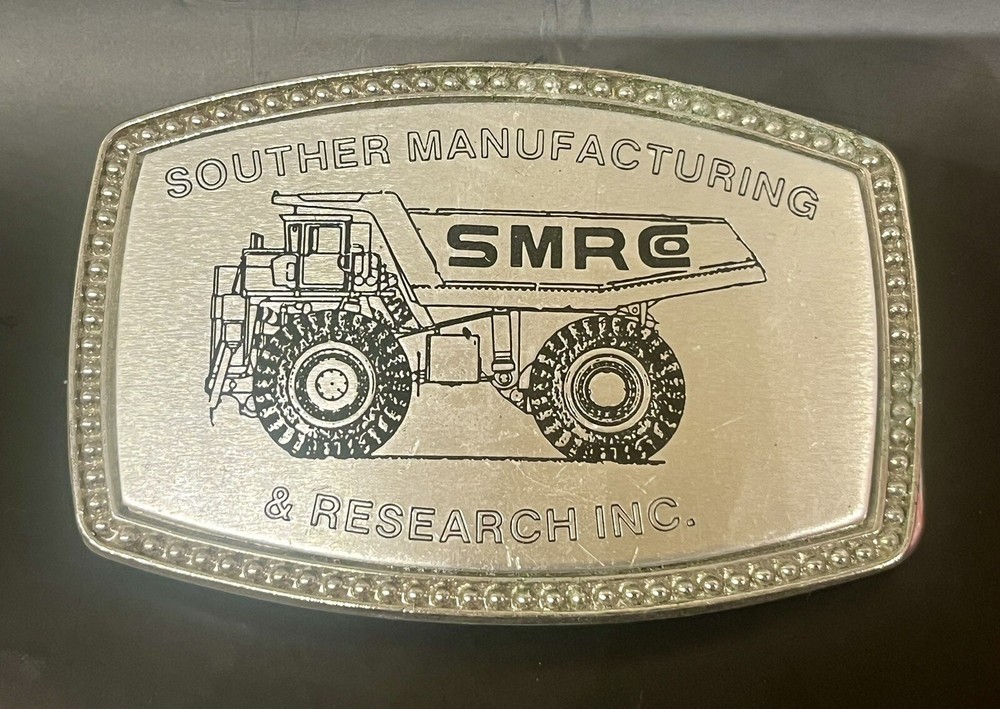 Southern Manufacturing & Research Inc SMRC Haul Dump Truck Belt Buckle Mining