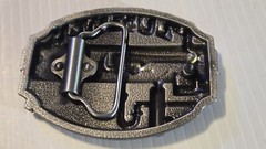 PROFESSIONAL PLUMBER Metal Belt Buckle
