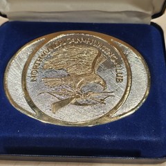 North American Hunting Club Buckle Elevate Your Style-Vintage 24K Gold-Plated