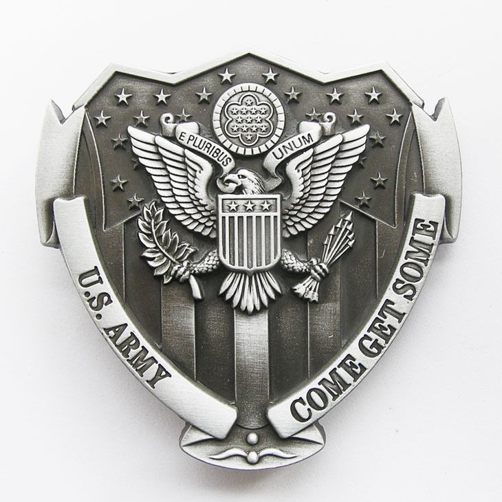 U.S. Army Military Metal Fashion Belt Buckle