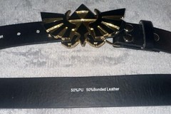 Zelda Twilight Princess Belt Reversible Belt And Buckle Combo Cosplay Costume