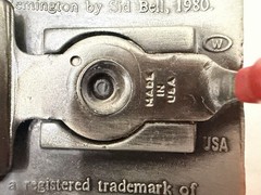 Vintage Remington First In Field Canada Goose 1980 3D Metal Belt Buckle