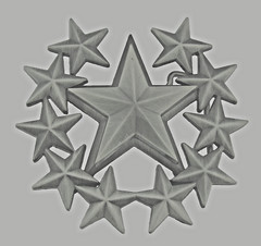New Star Belt Buckle Cowboy Style Antique Gray Metal Western Rodeo Men Women