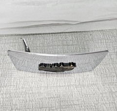 Vintage Mixed Metal Big Rig Belt Buckle Chrome And Brass Cabover Semi Truck 3×2