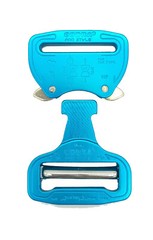 AustriAlpin Blue 38mm/1.5&Prime; Pro Style Cobra Buckle – Male Adjustable Female Fixed