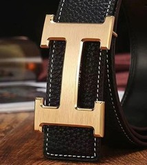 38mm H Gold Brushed Constance Belt Buckle