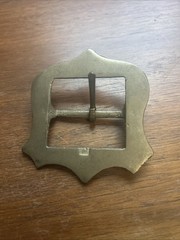 VTG Solid Brass Belt Buckle Men&rsquo;s Pin Belt Buckles Fits For 2&Prime; inch Belt