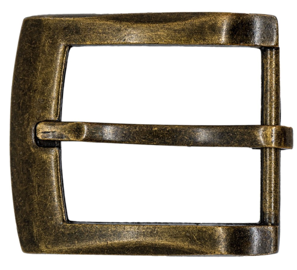 Aged Bronze Heavy Duty Pin Belt Buckle for 1 1/2&Prime; or 38mm Belts