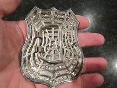 CALIFORNIA U.S. 10 HIGHWAY THEME BELT BUCKLE COVERED IN CRYSTALS GW-17