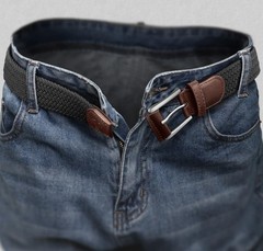 BULLIANT Belt for Men 36&Prime;-40&Prime;Waist Adjustable, 2pack-black/Deep Brown1354