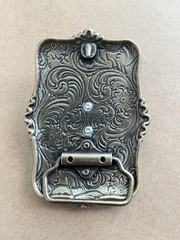 GOLDEN BULL Belt Buckle Metal Zinc Alloy Vintage Retro Cowboy Western Premium