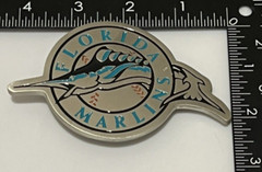 Florida Marlins Baseball Team Belt Buckle MLB Major League Baseball