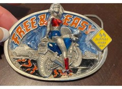 Belt Buckle Biker Fanside Ltd 1992 The Dragon Collection Free & Easy Chic
