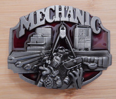 🔧 NEW!! Mechanic Tradesman Commemorative Occupational Belt Buckle 🔧