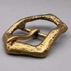 Pure copper belt buckle, men&rsquo;s retro belt buckle, brass accessories, durable