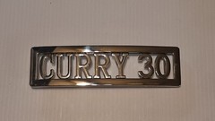 CURRY 30 CUSTOM Belt Buckle-Put ANY LETTERS &/OR NUMBERS on Buckle