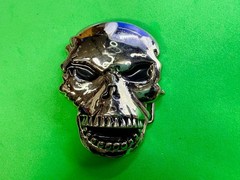 Creepy Skull Open Mouth Halloween 3D Gothic Punk Dimensional Belt Buckle