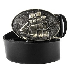 Frigate german silver buckle, barque, sailing vessel, sailship handmade buckle
