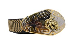 Belt Buckle Gold Horse Cowboy Sliver,Gold,Metal